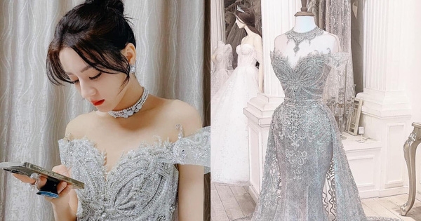 HOT: Địch Lệ Nhiệt Ba diện váy của NTK người Việt, đẹp tới mức nào mà netizen phán "visual tràn màn hình"?