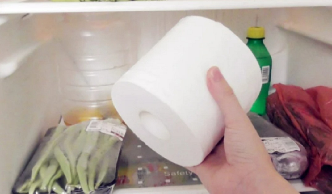 Đặt cuộn giấy trong tủ lạnh bạn sẽ thu được lợi ích bất ngờ