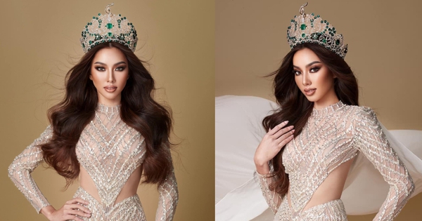 Hoa hậu Thùy Tiên đội vương miện Miss Grand mới, đẹp cuốn hút