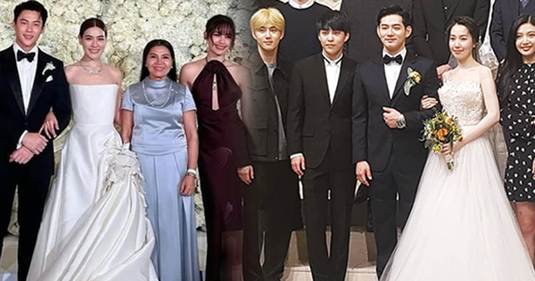 Sao diện đồ đen đi ăn cưới ở Thái và Hàn: Bên gây tranh cãi lớn, bên được khen nức nở