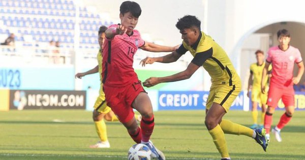 Đè bẹp U23 Malaysia ở trận ra quân, U23 Hàn Quốc khẳng định vị thế ĐKVĐ