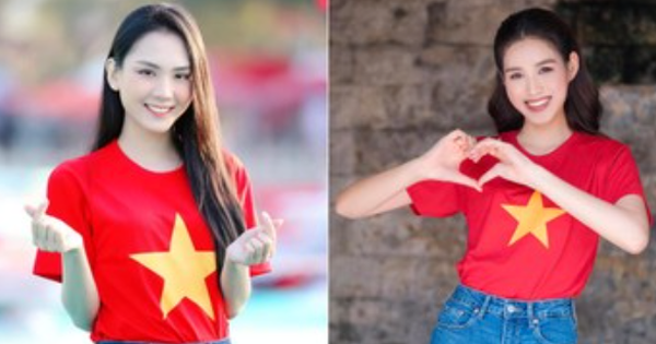 Đỗ Thị Hà, Mai Phương xinh đẹp mặc áo cờ đỏ sao vàng mừng ngày Quốc khánh