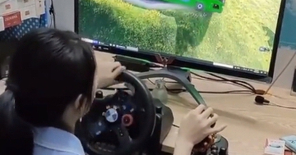 Đòi thi bằng lái, nữ game thủ tập luyện online cũng khiến chồng sợ “xanh mặt”