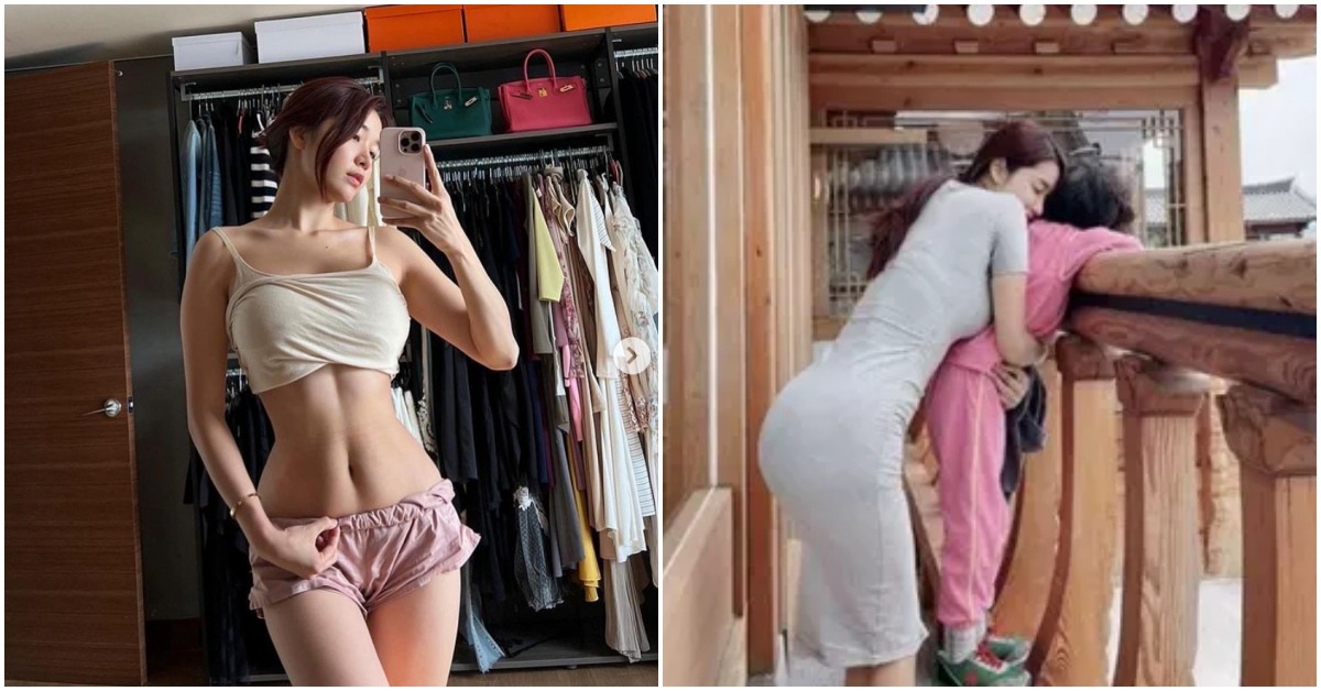 Đệ nhất "hot mom" Hàn Quốc sinh xong càng "căng mọng", mặc quần ôm bị nói phô phang cơ thể