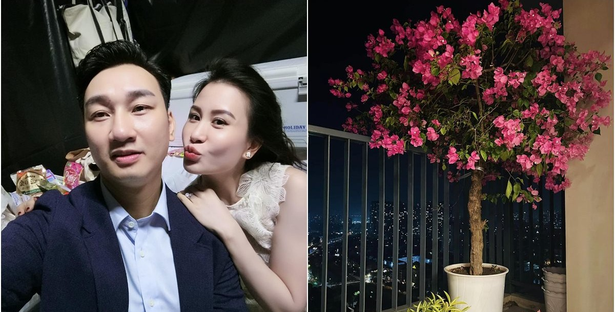 MC Thành Trung khoe góc ban công cực chill trong penthouse 260m2, nhận xét một câu về vợ
