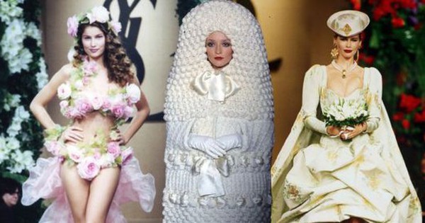 NTK Yves Saint Laurent và 11 mẫu váy cưới mang tính biểu tượng