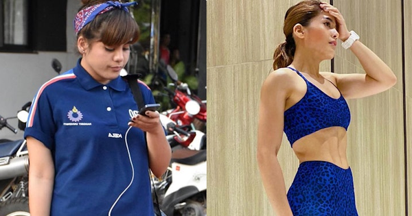 Loại 27kg mỡ thừa sau 6 tháng, người đẹp Thái Lan chỉ cách giảm cân