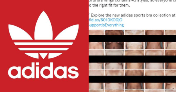 SỐC: adidas tung ảnh 25 bộ ngực trần phản cảm để quảng cáo sản phẩm mới