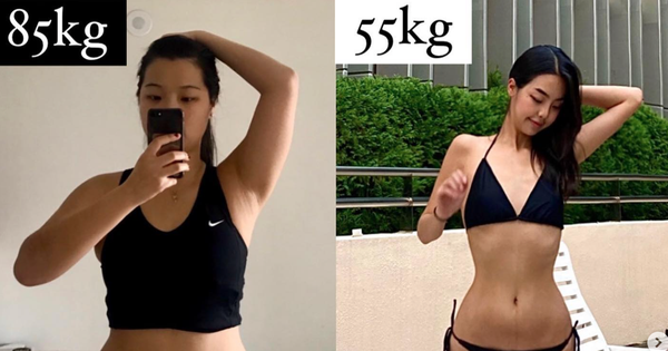 Từ 85kg xuống 55kg, gái xinh Hàn Quốc chia sẻ bí quyết ăn ngon mà vẫn giảm cân hiệu quả chỉ trong 5 tháng