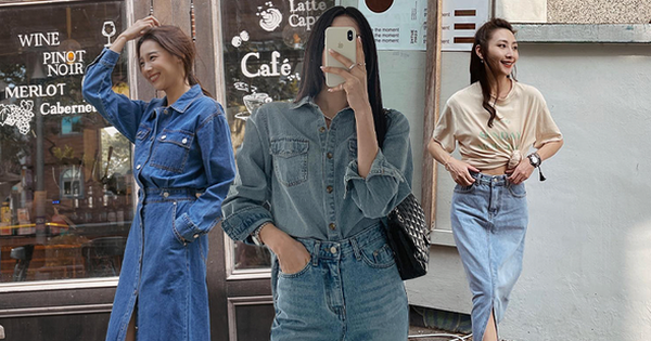 4 xu hướng đồ denim của mùa thu 2022