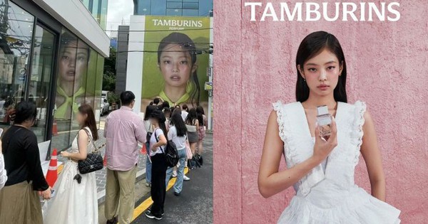 Hiệu ứng Jennie: Giới trẻ Trung Quốc rủ nhau sang Hàn, xếp hàng check-in cùng poster của cô tại store Tamburins