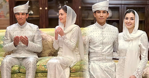 Hé lộ tạo hình cưới thứ 4 của Hoàng tử Brunei, nhan sắc cô dâu tiếp tục trở thành tâm điểm