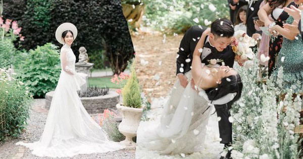 Cặp đôi Việt lên tạp chí Mỹ: Đám cưới với 3000 bông hồng và chiếc váy cưới trong mơ