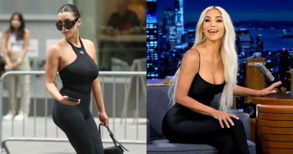 Vợ mới của Kanye West giống Kim Kardashian