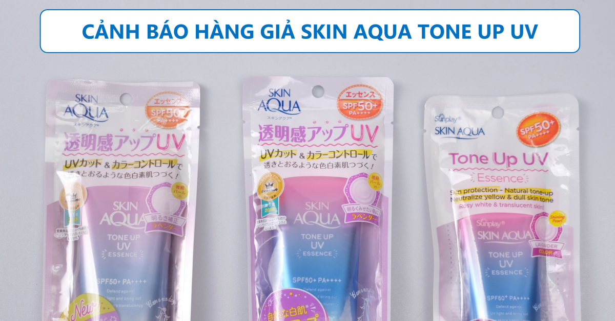 Chống nắng “giả” nhưng hậu quả thật: Rohto Việt Nam khuyến cáo khách hàng cẩn thận với sản phẩm kem chống nắng Skin Aqua Tone Up UV giả gắn mác “hàng xách tay”
