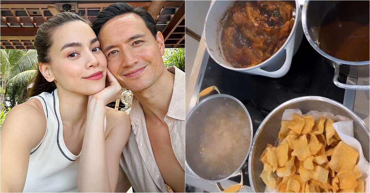 Hồ Ngọc Hà khoe nấu đặc sản miền Trung tại nhà mừng tuổi 40 của chồng yêu Kim Lý