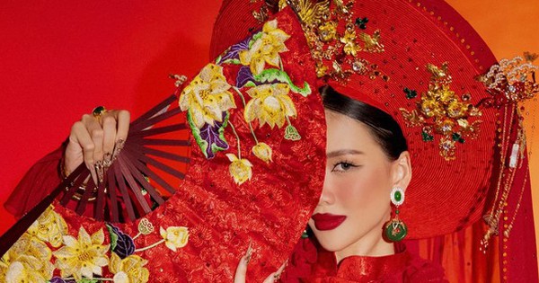 Trang phục dân tộc của Bùi Quỳnh Hoa ở Hoa hậu Hoàn vũ gây tranh cãi