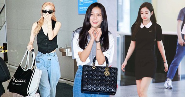 Tham khảo được gì từ thời trang sân bay của BLACKPINK?