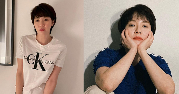Nhờ cắt tóc ngắn, Song Ji Hyo diện đồ kiểu Gen Z cũng không bị "lạc điệu"