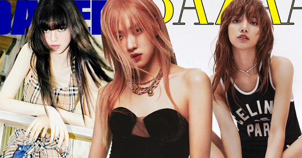 Sao Hàn đại chiến bìa tạp chí tháng 6: Rosé lần đầu cắt mái sau 6 năm, Lisa quá cool, Danielle hắc hóa