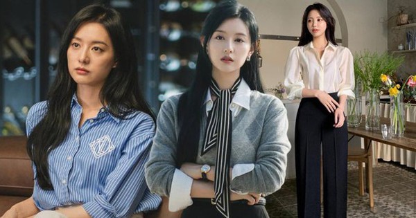 Đến tiểu thư nhà tài phiệt Kim Ji Won cũng mê công thức áo sơ mi và quần âu đơn giản mà sang