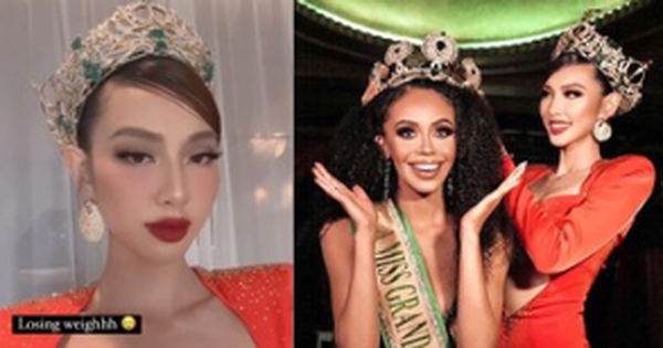 Sụt cân sau chuyến từ thiện châu Phi, Thùy Tiên vẫn rạng rỡ khi trao vương miện cho Miss Grand UK