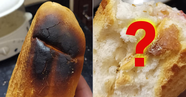 Mua bánh mì "thịt sống" nổi tiếng trên mạng rồi nhận về "cục đá cháy đen", người bán vào tận bài phốt để cãi "chem chẻm"?