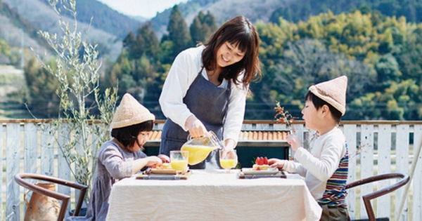 Cuộc sống điền viên đáng ngưỡng mộ của gia đình nhỏ Nhật Bản