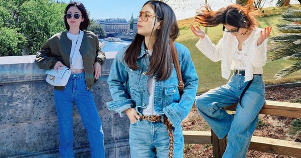 Những cách mặc quần jeans trẻ trung và sang trọng cho tuổi ngoài 40
