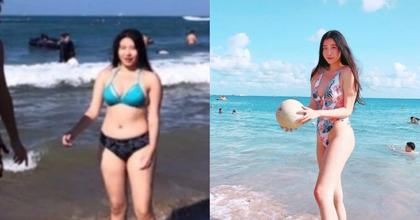 Từ size XL xuống S, cô gái xứ Trung giảm được 20kg trong 3 tháng khiến ai nấy đều choáng ngợp