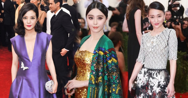 Met Gala 2015 từng là đại chiến nhan sắc giữa các sao hàng đầu Cbiz, Phạm Băng Băng so với Châu Tấn - Triệu Vy liệu có thất thế?