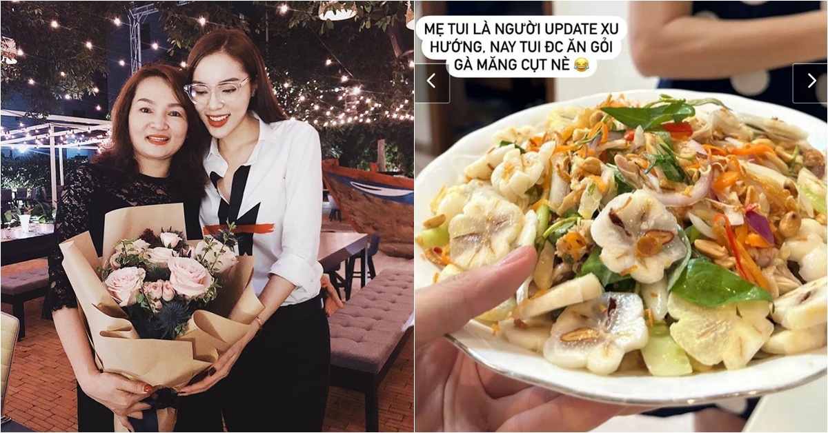 Mẹ ruột Hoa hậu Kỳ Duyên cũng đua trend làm món ăn đang "hót hòn họt"