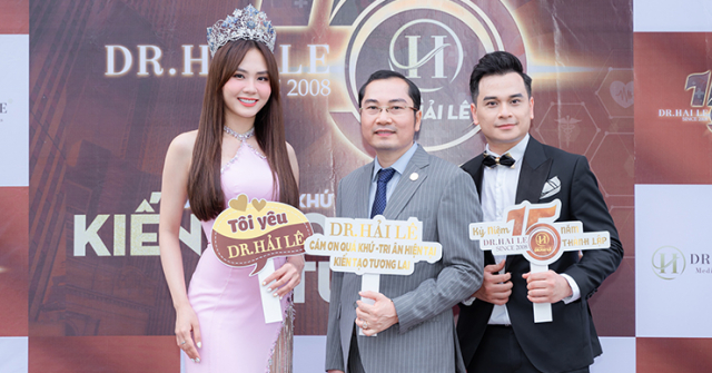 Dr.Hải Lê tổ chức kỷ niệm 15 năm sang trọng đẳng cấp tại TP. Biển Nha Trang
