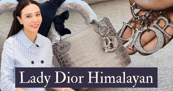 Đẳng cấp chiếc túi Lady Dior "bạch tạng" đang gây sốt: Đỉnh cao kỹ thuật xử lý da cá sấu, khách hàng được đánh dấu chủ quyền theo cách độc lạ
