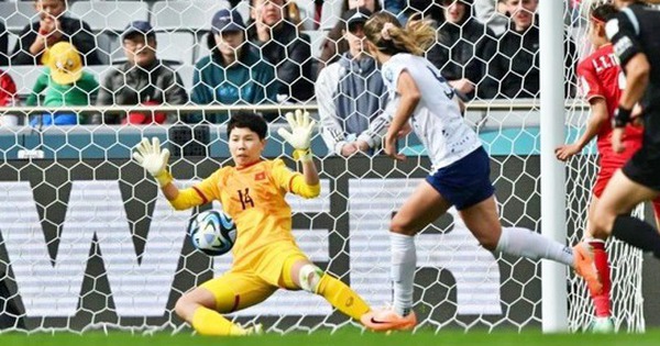 World Cup 2023: Kim Thanh - thủ môn cản phá thành công quả penalty của đội tuyển Mỹ
