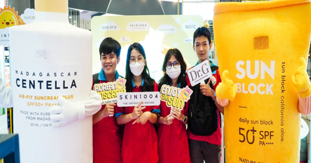 Giới trẻ Sài Gòn rủ rê tham dự siêu hội Korean Sunscreen cực hot