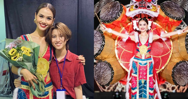 15 tuổi làm tác phẩm "Trống Lân" ở Miss Grand Vietnam 2023: Dành 2 tháng để hoàn thiện, là cột mốc xịn để "flex"