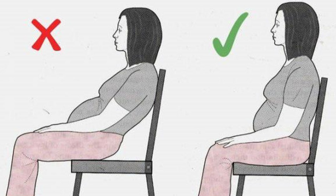 4 tư thế ngồi mẹ bầu tuyệt đối tránh để không gây hại đến thai nhi