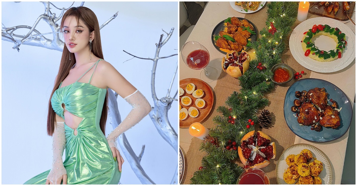 Nữ thiết kế thời trang 9X gợi ý cách bày một bữa tiệc Giáng đơn giản mà siêu đẹp cho những ai bận rộn