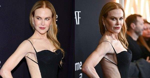 Nicole Kidman bị chê khi mặc váy táo bạo ở tuổi 57