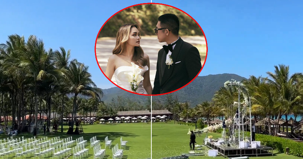 Những hình ảnh đầu tiên tại resort tổ chức đám cưới Linda Ngô - Phong Đạt, hé lộ nhan sắc cô dâu trong hậu trường
