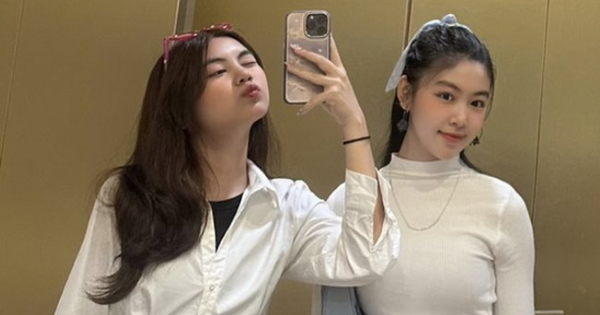 2 con gái nhà Quyền Linh xinh tươi vi vu Hàn Quốc