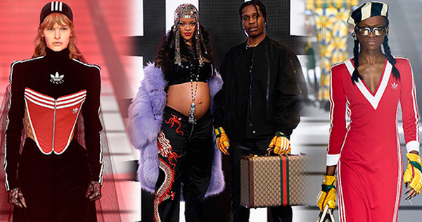 Toàn cảnh BST Gucci x adidas đang càn quét khắp nơi và màn đổ bộ chấn động của "mẹ bầu" Rihanna