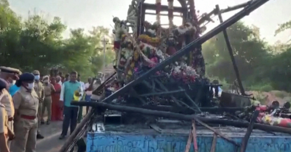 Điện giật kinh hoàng ở Ấn Độ, 11 người tử vong trong đám rước tôn giáo