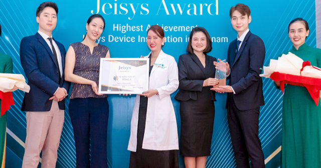 Hệ thống thẩm mỹ Đông Á vinh dự nhận giải thưởng JEISYS AWARD 2022