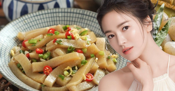 Loại củ "thần thánh" mà Song Hye Kyo dùng để giảm cân, người Nhật cũng dùng để tăng tuổi thọ