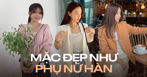 5 combo màu "đinh" của phụ nữ Hàn, cứ bắt chước theo là style thăng hạng tức thì