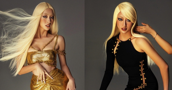 Lương Thùy Linh hóa trang thành "nữ vương đế chế Versace" trước thềm Halloween