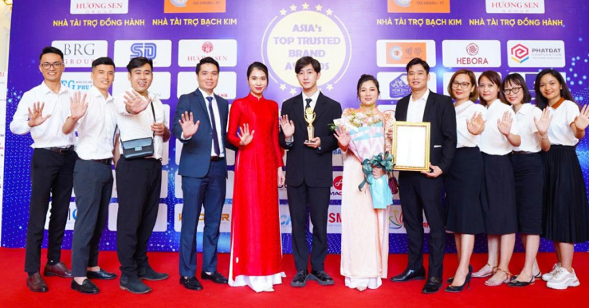 Hebora lọt Top 10 “Thương hiệu uy tín hàng đầu châu Á” tại Asia Awards 2022